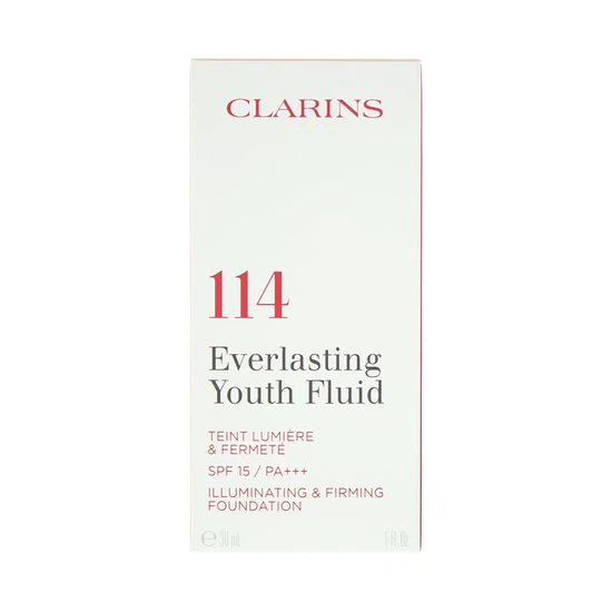 Clarins Everlasting Youth Fluid Foundation 114 Cappuccino