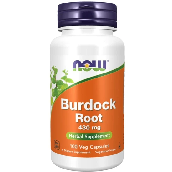 NOW Foods Burdock Root Capsules 430mg x 100