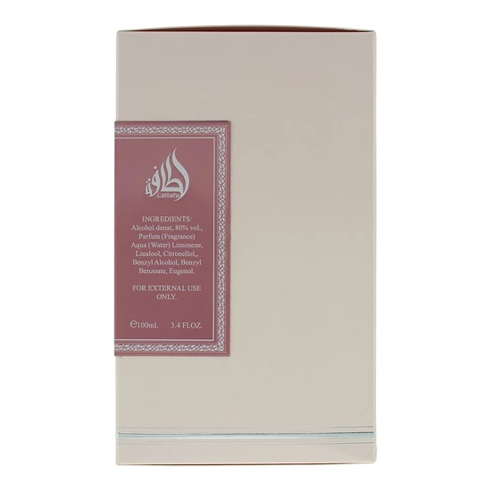 Lattafa Mohra Silky Rose Eau De Parfum 100ml