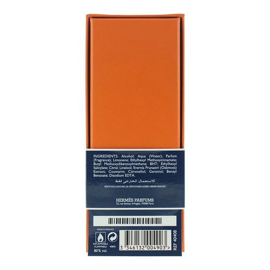 Hermès Eau De Citron Noir Eau De Cologne 100ml