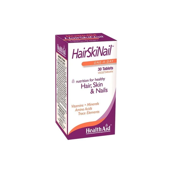 Health Aid HairSkiNail Formula Tablets 30 Tablets