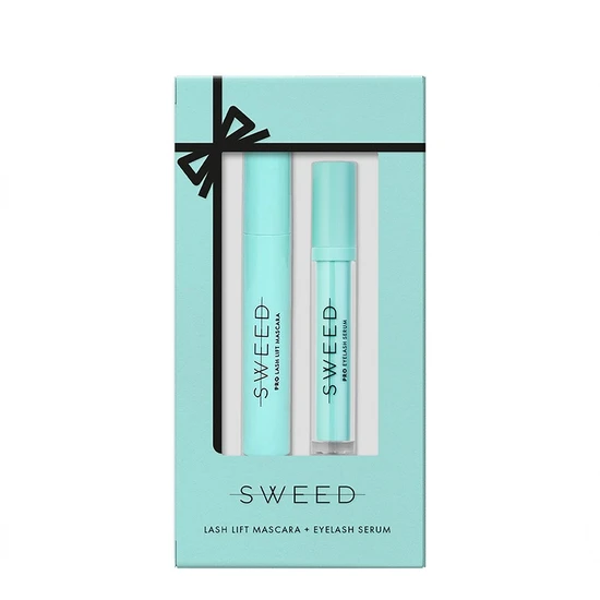 Sweed Lashes Lash Lift Mascara & Eyelash Growth Serum Set Full Size Lash Lift Mascara + Eyelash Growth Serum