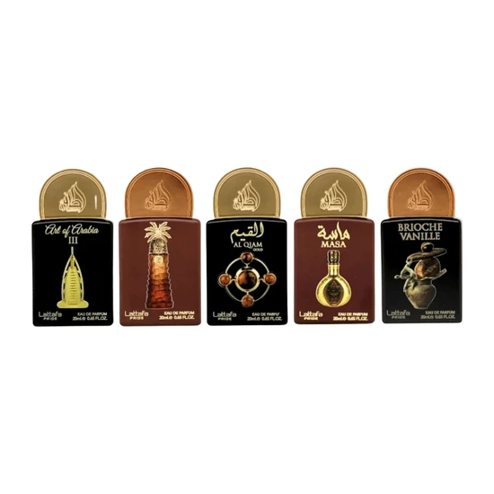 Lattafa Pride Collection No. 4 Eau De Parfum Gift Set 5 x 20ml