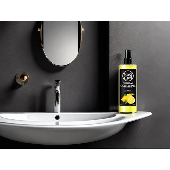 Red One Lemon Natural Cologne 400ml