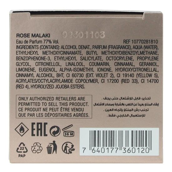 Chopard Rose Malaki Eau De Parfum 80ml