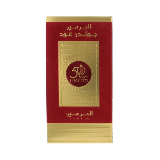 Al Haramain 50 Years Golden Oud Eau De Parfum 100ml