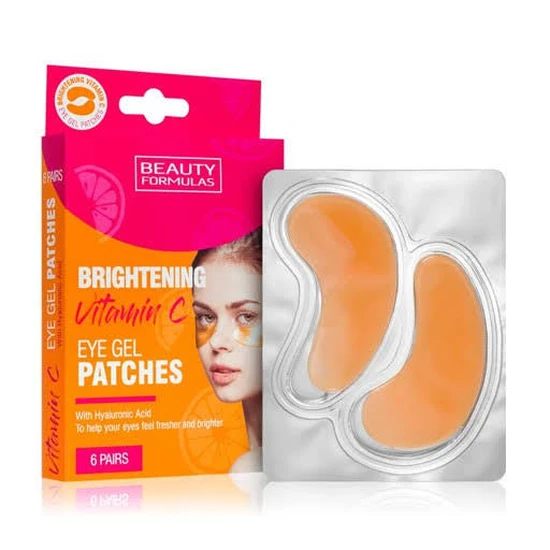 Beauty Formulas Brightening Vitamin C Eye Gel Patches 6 Pairs