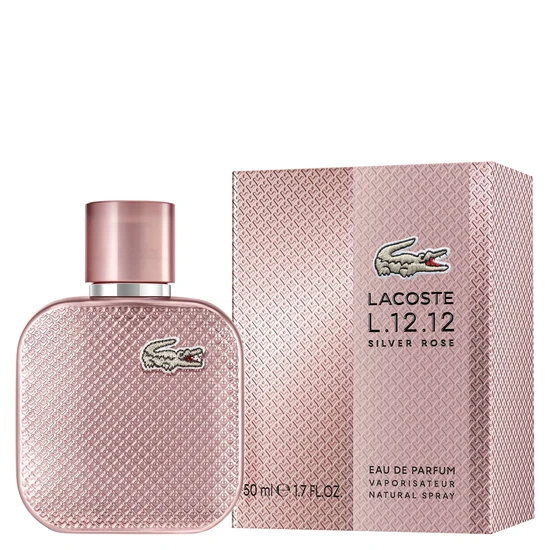 Lacoste L.12.12 Silver Rose Eau De Parfum 50ml