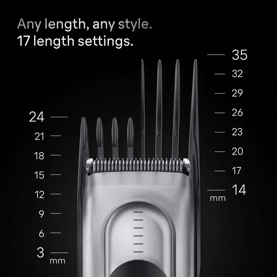 Braun Clippers Series 7 HC7590 Grey Hair Clipper