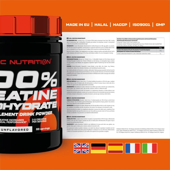 Scitec Nutrition 100% Creatine Monohydrate 300g
