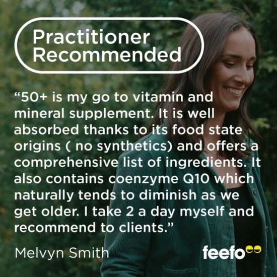 Cytoplan 50+ Multivitamin, CoQ10 & Immune Support 60 Capsules