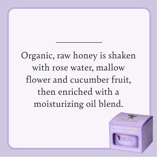 Camille Rose Orange Honey Bath Elixir 240ml