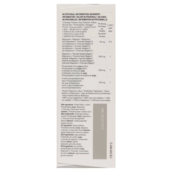 Altrient Liposomal Magnesium L-Threonate Sachets 30 Sachets