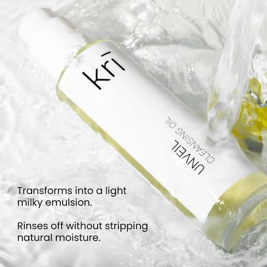 Kri Skincare Kri Skin Care Unveil Oil-to-Milk Cleansing Oil 50ml - Pump