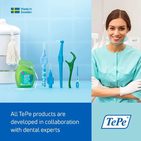Tepe Interdental Brush Original Multi-Pack Purple 1.1Mm, 25Pcs