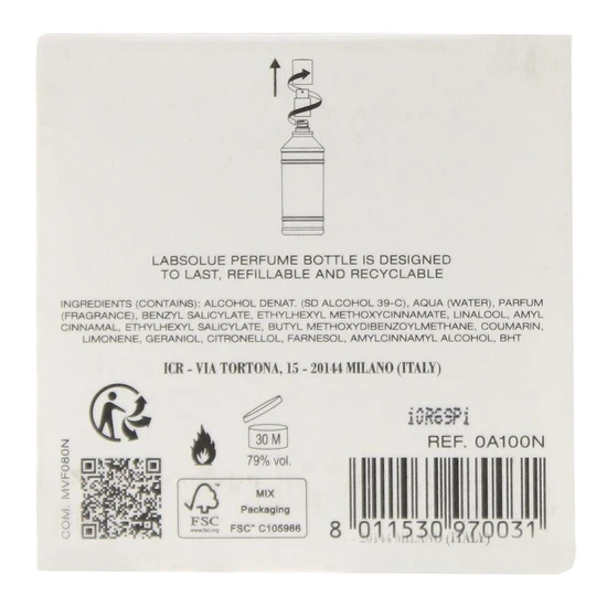 Labsolue Aqua Adornationis Honorable 1947 Eau De Parfum 120ml