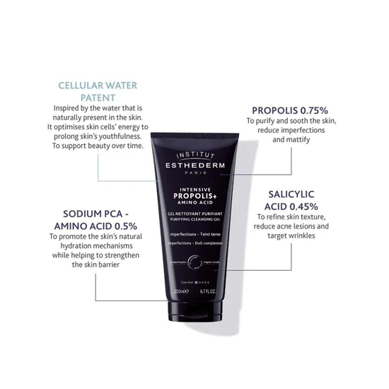 Institut Esthederm Intensive Propolis+Amino Acids Cleansing Gel 200ml
