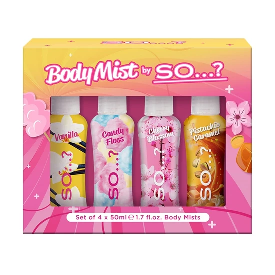 SO...? Body Mist Mini Set a Scentsational Mistery