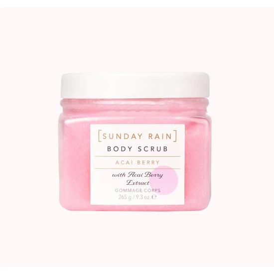 Sunday Rain Acai Berry Body Scrub 265g