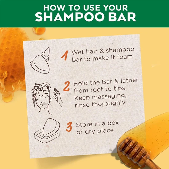 Garnier Ultimate Blends Honey Treasures Shampoo Bar 60g