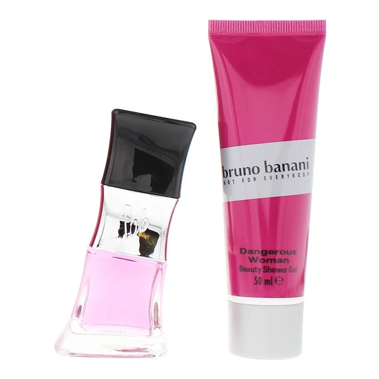 Bruno Banani Dangerous Woman Gift Set 30ml Eau De Toilette + 50ml Shower Gel
