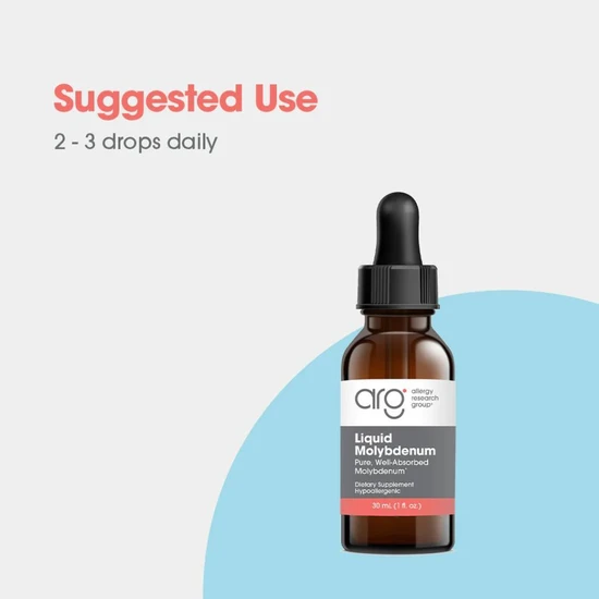 Allergy Research Group Molybdenum Liquid 30ml