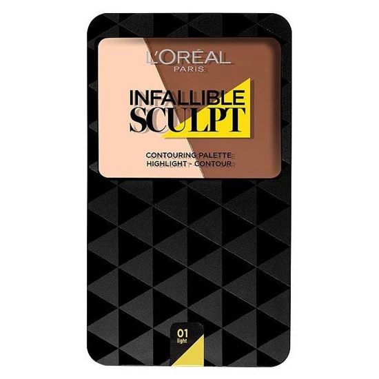 L'Oreal Paris Infallible Sculpt Contouring Palette 01 Light Medium