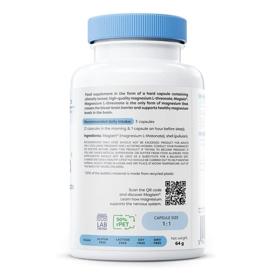 Osavi Magtein Magnesium L-Threonate Capsules 90 Capsules