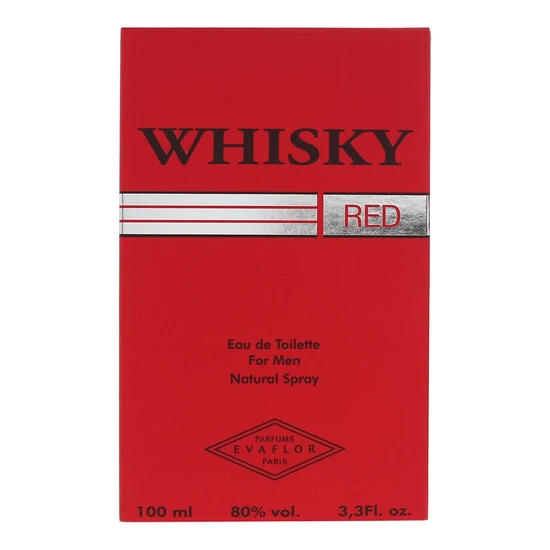 Evaflor Whisky Red Eau De Toilette 100ml