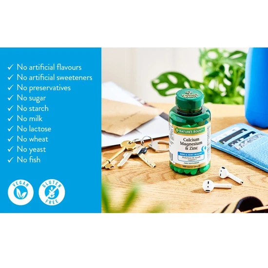 Nature's Bounty Daily Bone Support Caplets 100 Caplets