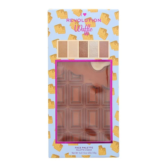 Revolution I Heart Revolution Waffle Highlighting Palette 18g