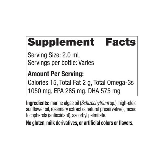 Nordic Naturals Baby's DHA Vegetarian 1050mg 30ml