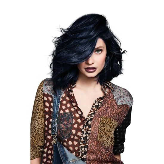 Schwarzkopf Live Intense Colour Permanent Hair Dye, 090 Cosmic Blue With Serum