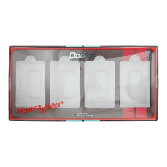 Dodge Legacy Dodge Fever Eau De Toilette Gift Set For Him 20ml x 4
