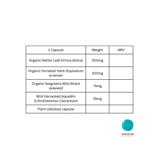 Viridian Organic Mineral Complex Veg Caps 90 Capsules