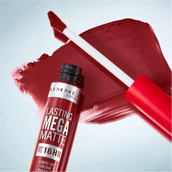 Rimmel Lasting Mega Matte Liquid Lipstick 930 Ruby Passion