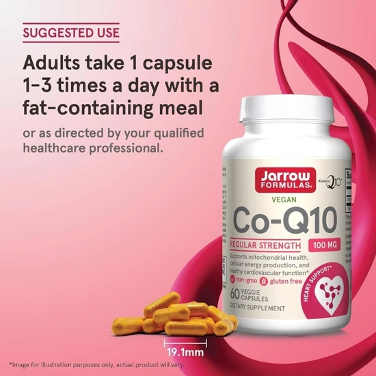 Jarrow Formulas CoQ-10 100mg Capsules - 60 Capsules