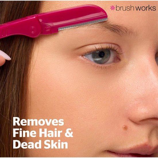 Brushworks Precision Brow Shaping Set