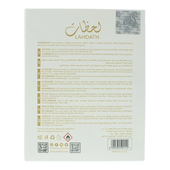 Lattafa Pride Lahdath Eau De Parfum 100ml