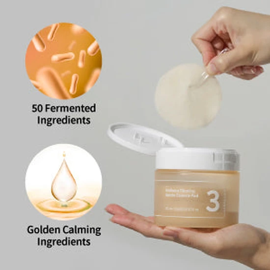 Numbuzin No.3 Radiance Glowing Jumbo Essence Pad 70 Pads