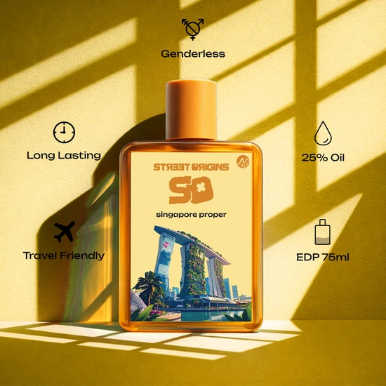 Street Origins Singapore Proper Eau De Parfum 75ml