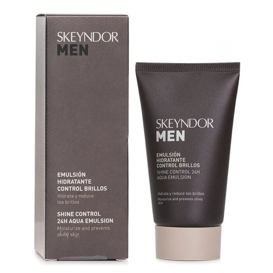 Skeyndor Men Shine Control 24h Aqua Emulsion Moisturise & Prevents Shiny Skin 50ml