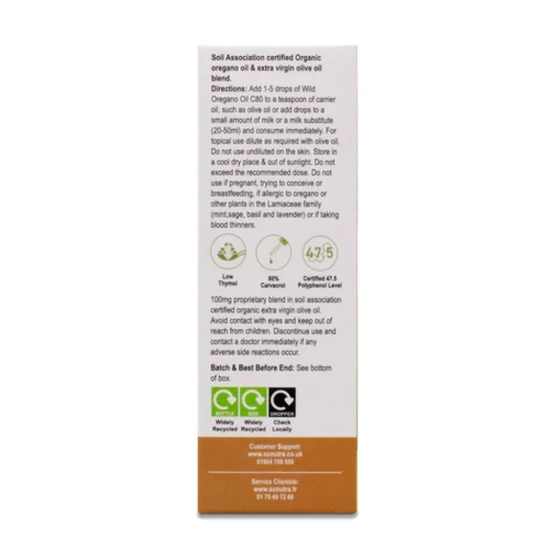 SC Nutra Wild Oregano Oil C80 25ml