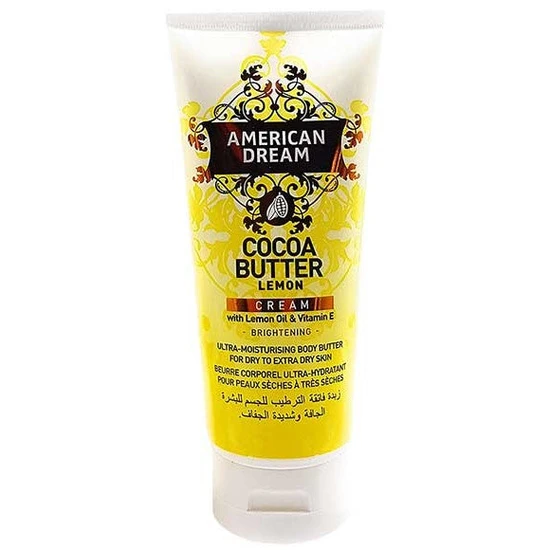 American Dream Cocoa Butter Cream With Lemon 500ml
