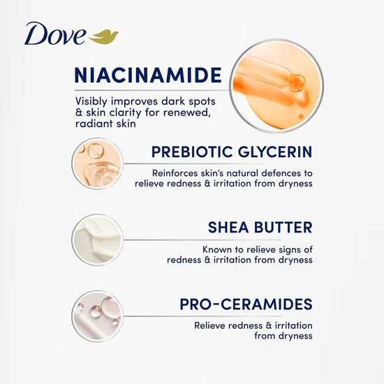 Dove Niacinamide + Even Tone Body Serum 200ml