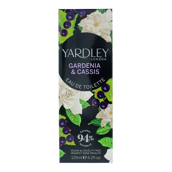Yardley Gardenia & Cassis Eau De Toilette 125ml