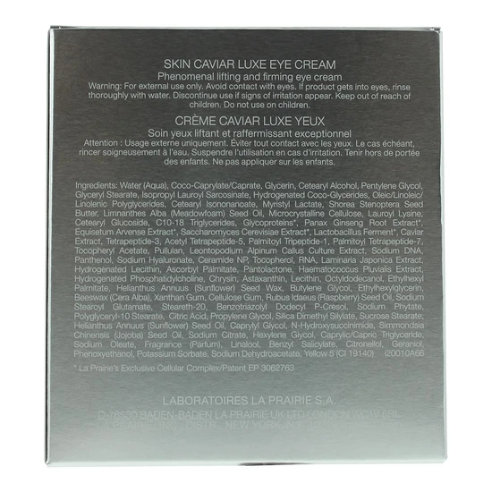 La Prairie Skin Caviar Luxe Eye Cream 20ml