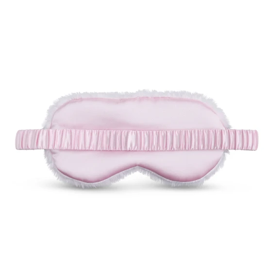Silver Cloud Fluffy Sleep Mask Infused With Silver Ions Pink
