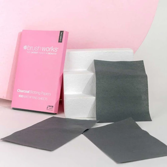 Brushworks Charcoal Blotting Papers 100 Sheets
