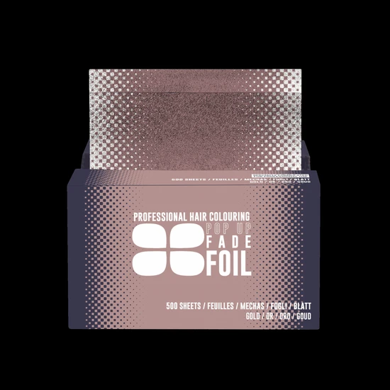 ProCare Professional Hair Colouring Embossed Pop Up Fade Foil Gold 500 Sheets